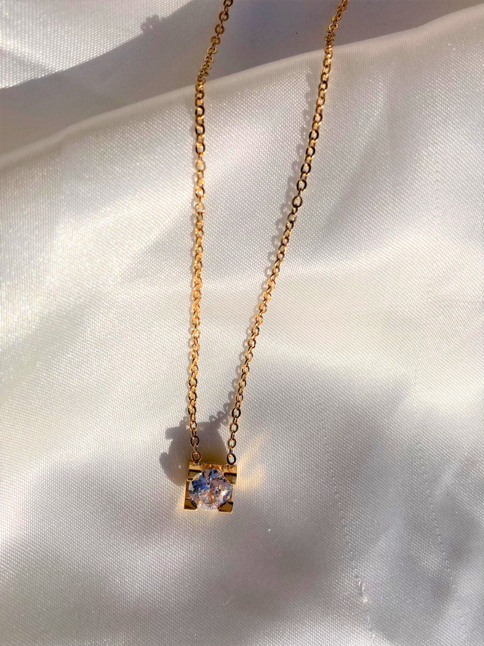 Sunshine Diamond Necklace